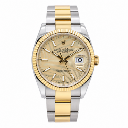 Rolex Datejust 36MM 126233 Palm Motif Dial Watch